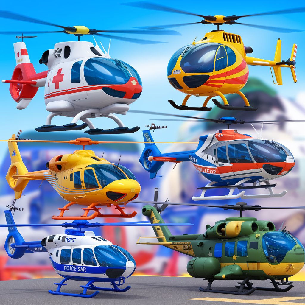 100% Free Educational Helicopter Videos